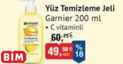GARNİER YÜZ TEMİZLEME JELİ GARNİER YÜZ TEMİZLEME JELİ